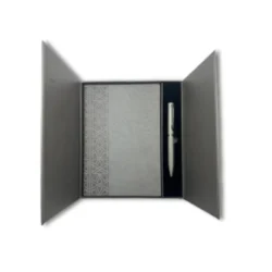 Premium Magnetic Notebook & Metallic Pen Gift Set - Image 2