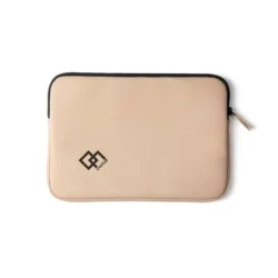 Minimalist Nubuck Laptop Sleeve – 15” Water-Repellent Edition (Beige) - Image 7
