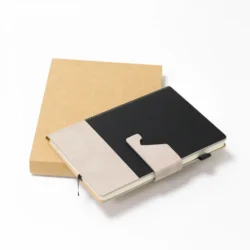 Dual-Tone A5 Executive Notebook with Detachable Mobile Stand - Image 3