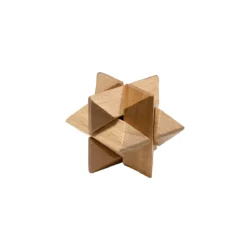 3-in-1 Premium Wooden Brain Teaser Puzzle Set with Sliding Box - Image 4