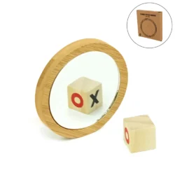 Bamboo Pocket Mirrors – Round-Shaped, Lightweight & Portable - Image 3