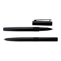 Executive Dual Metal Pen Set – Matte Black Edition - Image 3