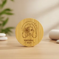 Bamboo Pocket Mirrors – Round-Shaped, Lightweight & Portable - Image 10