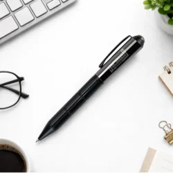 Dorniel Designs Premium Pens – Matte Black, Twist Action, Blue Ink - Image 2