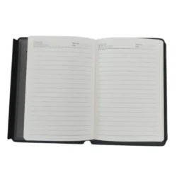 Premium A5 Textured Fabric Notebook with Magnetic Closure - Image 7