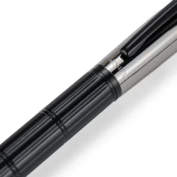 Executive Matte Black Metal Pen – Twist Action - Image 2