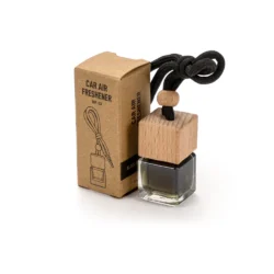 Hanging Car Diffuser Bottle with Bamboo Lid – Black Ice Fragrance - Image 10