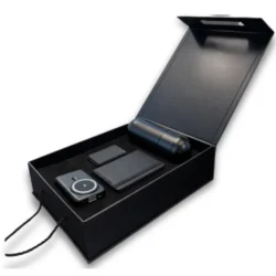 Premium 4-Piece Executive Travel & Tech Gift Set – Black Edition - Image 1