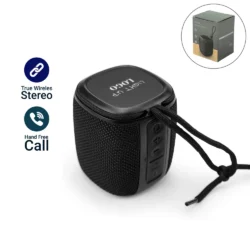 Portable Bluetooth Speakers with Light-Up Logo and Hands-Free Call Function - Image 1