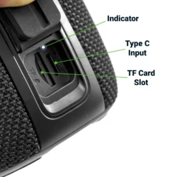 Portable Bluetooth Speakers with Light-Up Logo and Hands-Free Call Function - Image 7