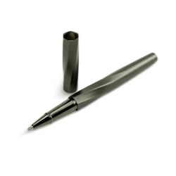 Executive Swirl-Pattern Rollerball Pen with Luxury PU Leather Gift Box - Image 4