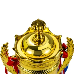 Small Cup Trophy with Removable Ribbon Attached to Both Handles - Image 6